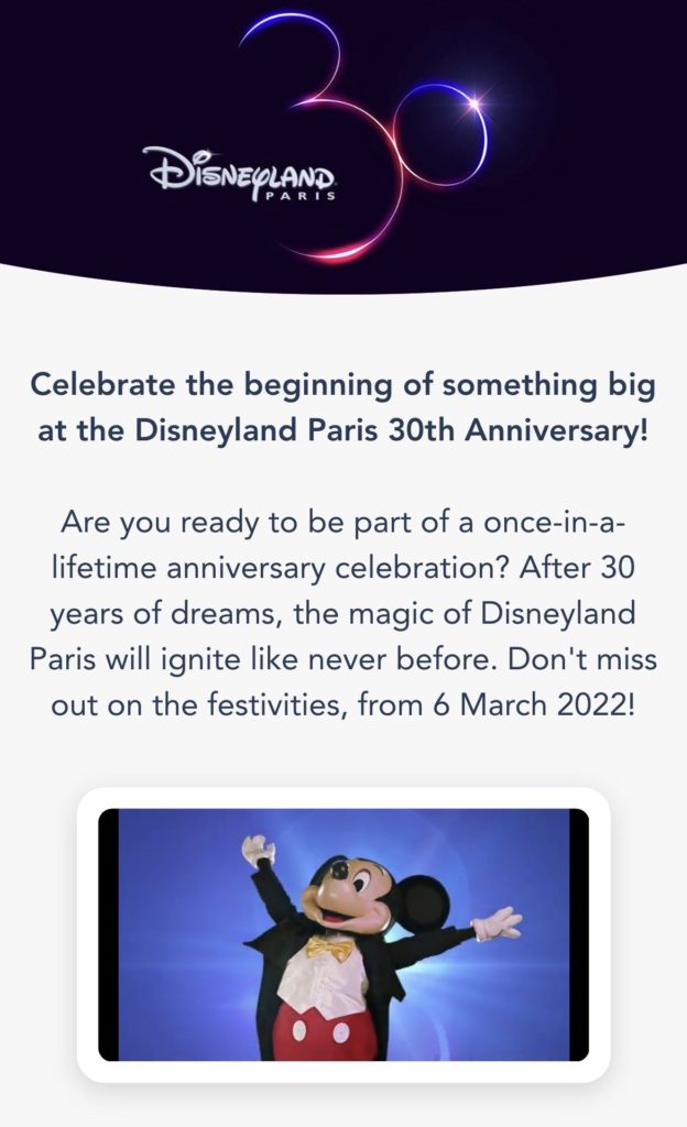 VIDEO: Disneyland Paris is Getting Ready to Celebrate 30 Years! 