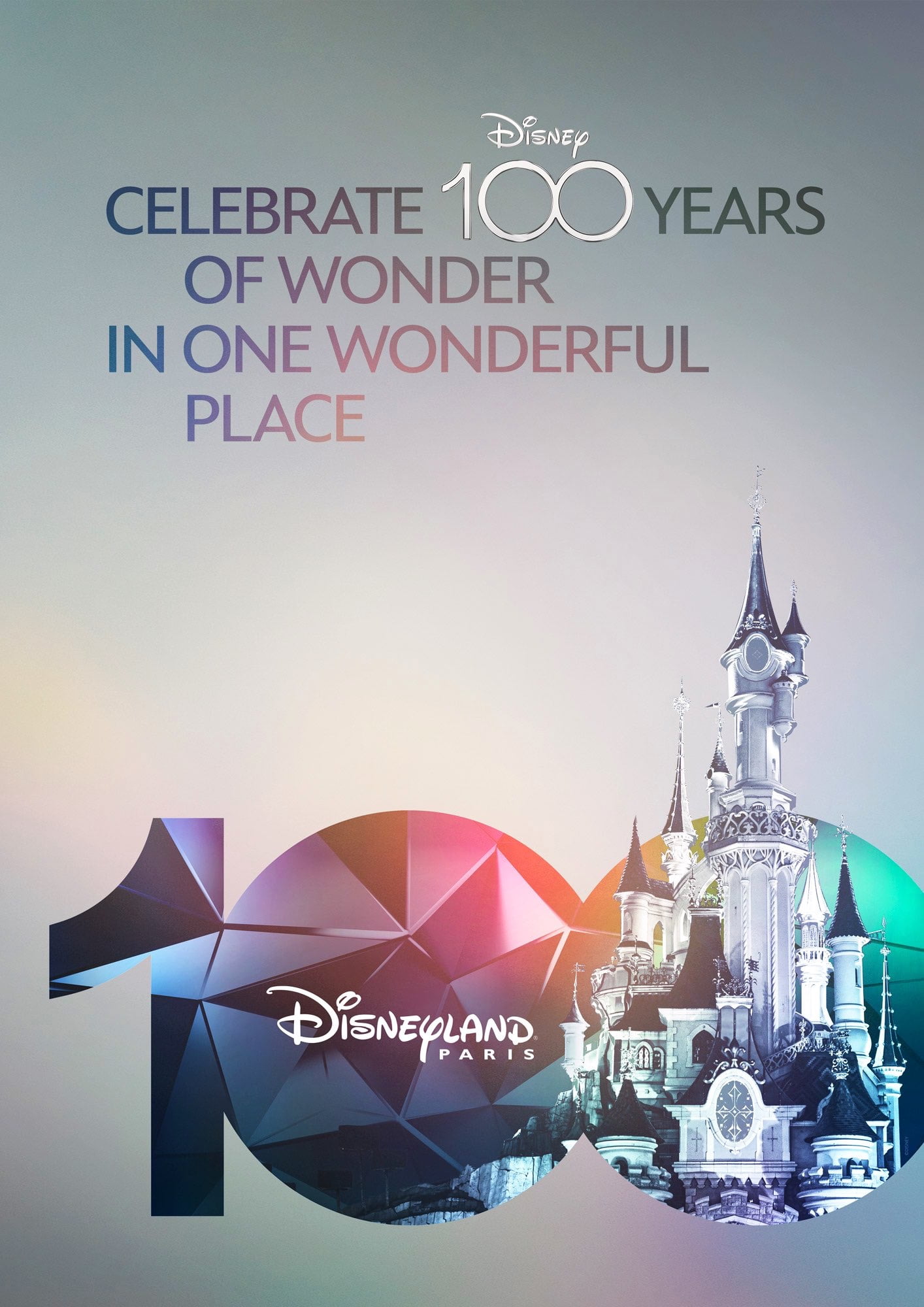 Disneyland Paris Celebrates Disney's 100th anniversary With Ceremony  Featuring 100 Disney Characters in Front of Sleeping Beauty Castle! -  DisneylandParis News